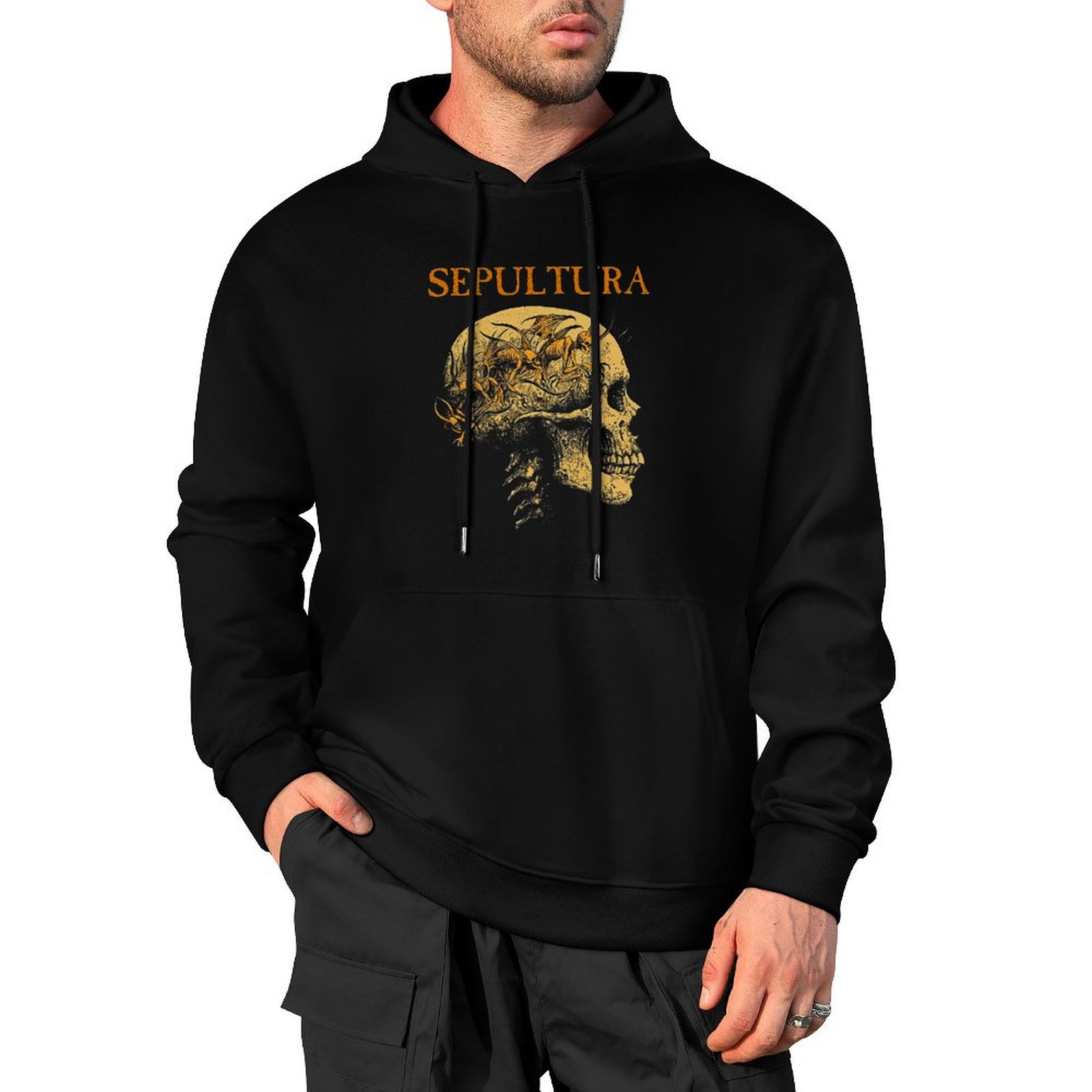 Anime Merchandise Hoodie - -Müzik ---- Ürün Sepultura --- SEPULTURA--Konser-Mal