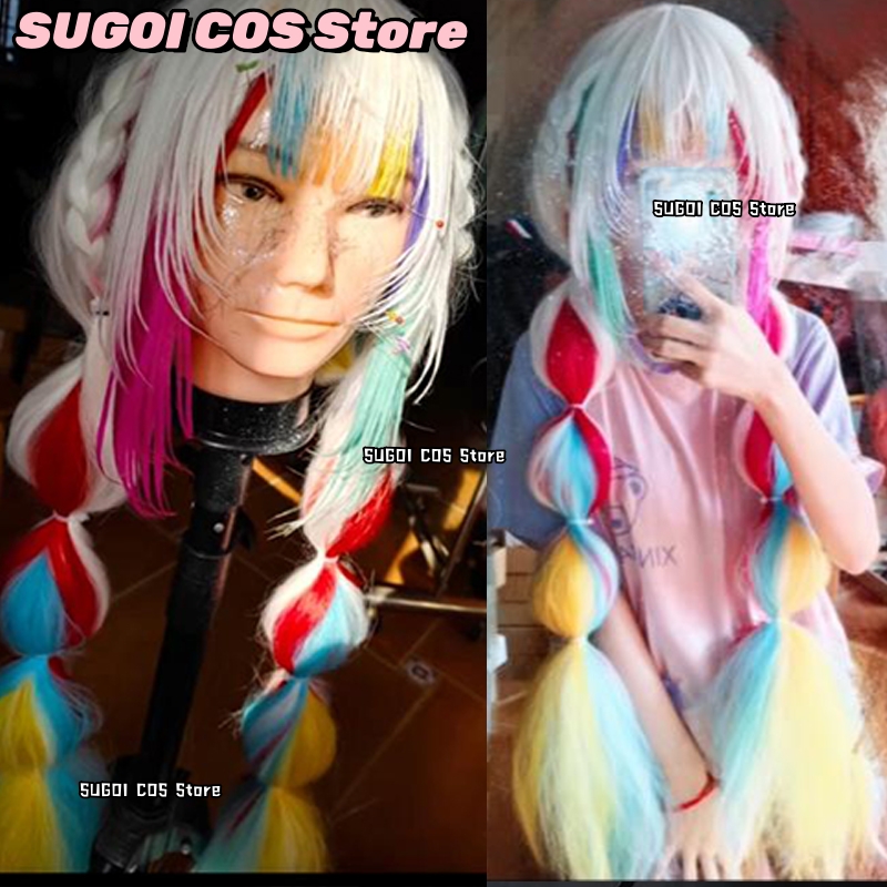 Cosplay Wig Colored - aBcSCS*Noah Jogasaki Cosplay Peruk Oyunu Büyülü