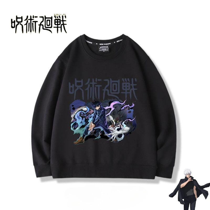 Anime Merchandise Hoodie - Jujutsu Kaisen anime ürünleri karikatür sweatshirt