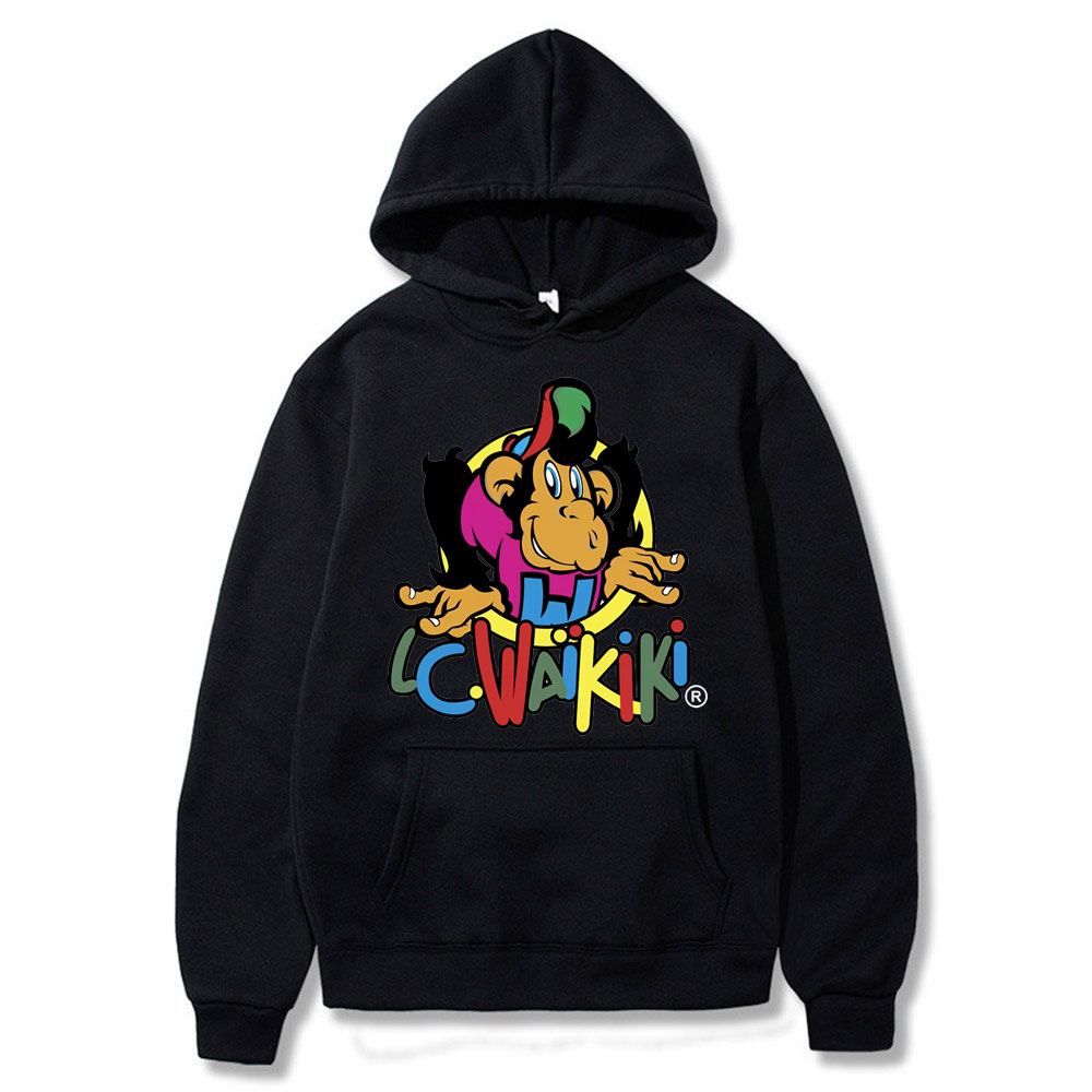 Anime Merchandise Hoodie - Lc Waikiki maymun mal Hoodie erkekler