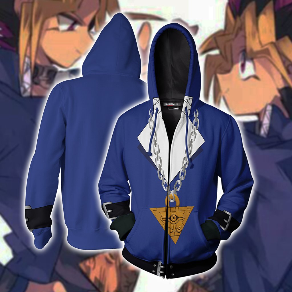 Anime Merchandise Hoodie - Yu-Gi-Oh! Yugi Mutou 3D Baskı Kapüşonlu