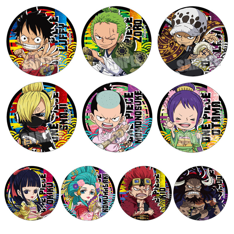 Anime Merchandise Types - One Piece Q Versiyonu Anime Rozeti