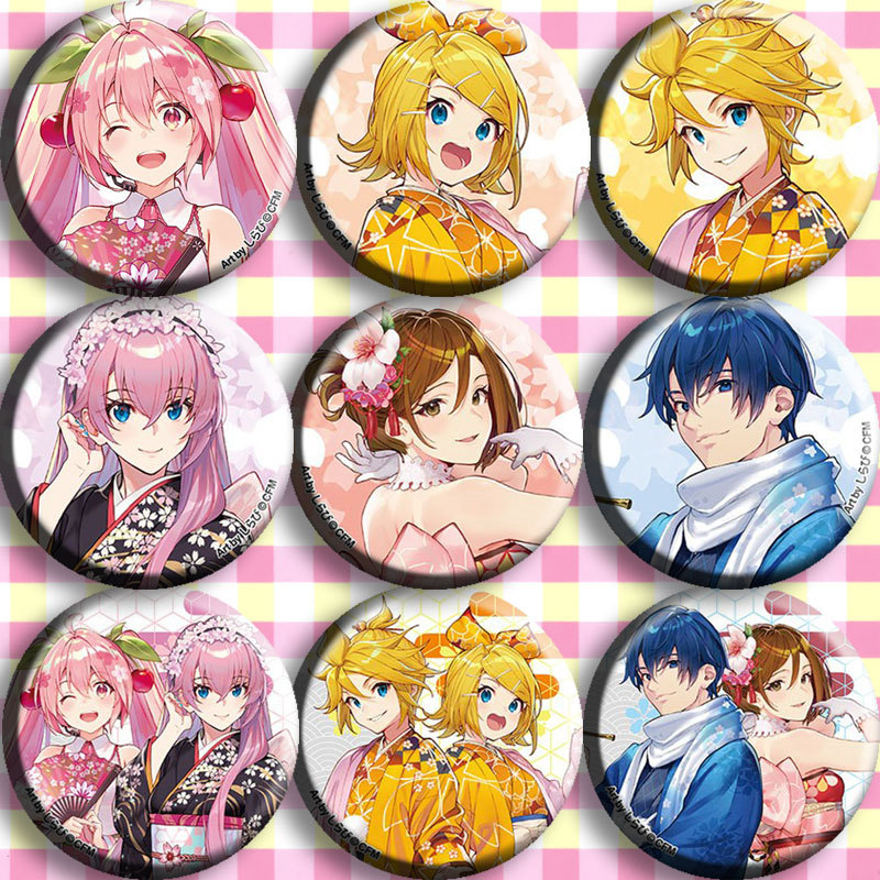 Hatsune Miku Anime Rozet Pin S - Anime Merchandise Types incelemesi ve fiyatı