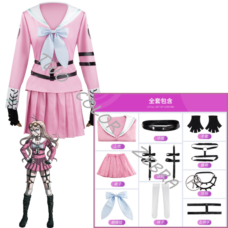 Anime Danganronpa V3 Miu Iruma - Cosplay Wig Colored incelemesi ve fiyatı