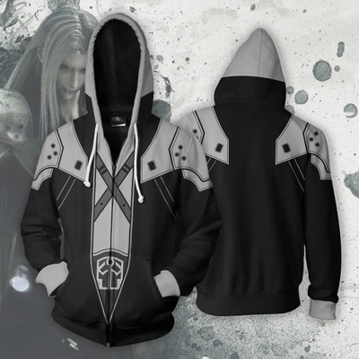 Final Fantasy Kapşonlu Dijital - Anime Merchandise Hoodie incelemesi ve fiyatı