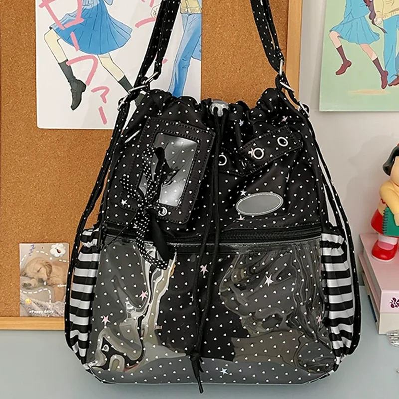Puantiyeli İpli Sırt Çantası B - Anime Tote Bag incelemesi ve fiyatı