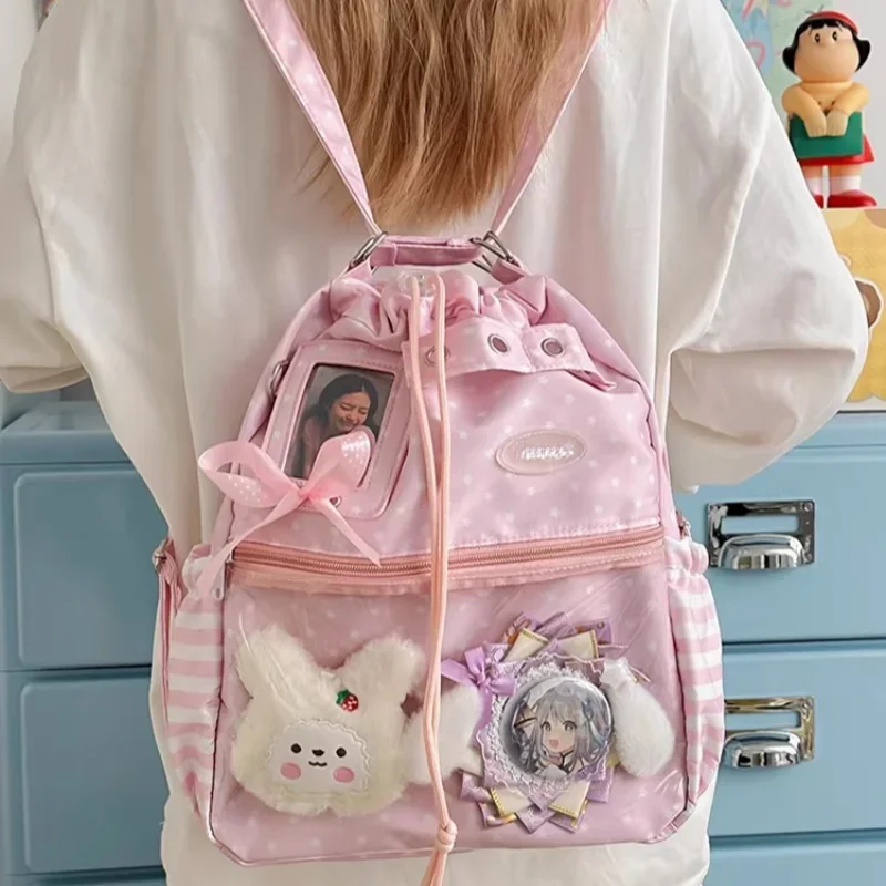 Puantiyeli İpli Sırt Çantası B - Anime Tote Bag incelemesi ve fiyatı