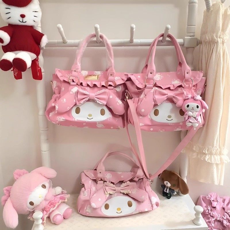 My Melody Karikatür Sevimli Om - Anime Tote Bag incelemesi ve fiyatı