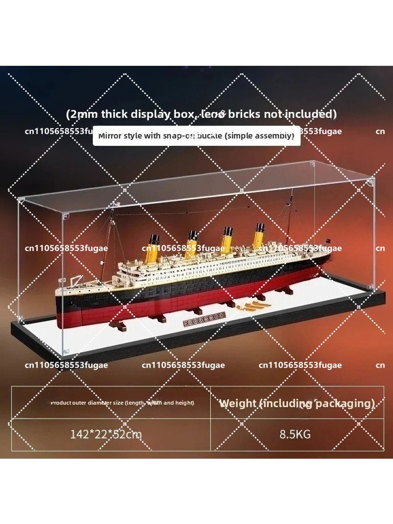 10294 Titanic model figürü içi - Figure Display Box incelemesi ve fiyatı