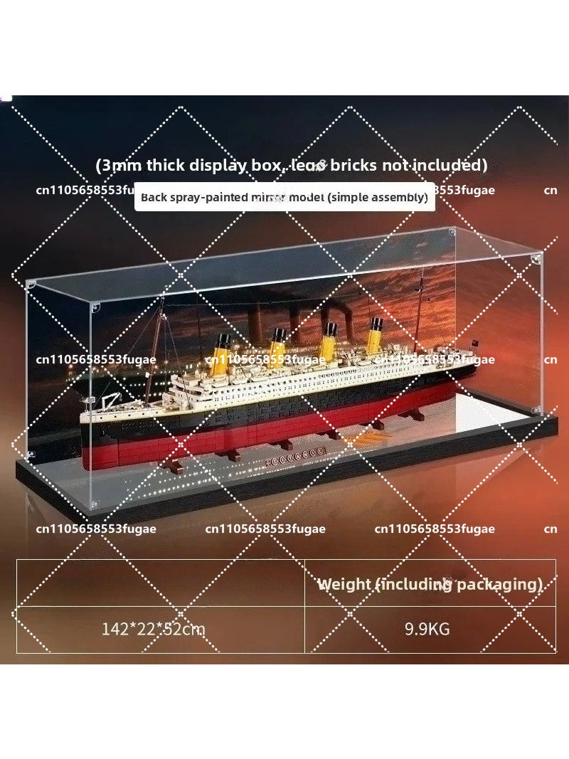 10294 Titanic model figürü içi - Figure Display Box incelemesi ve fiyatı