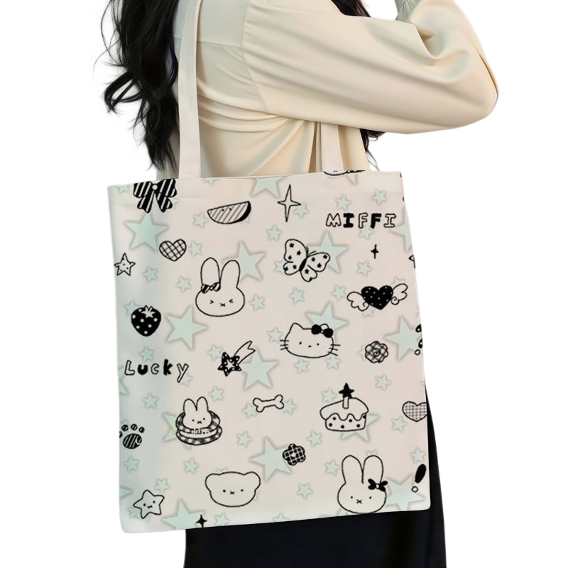 Tatlı Miffy Tavşanı Sevimli Ya - Anime Tote Bag incelemesi ve fiyatı