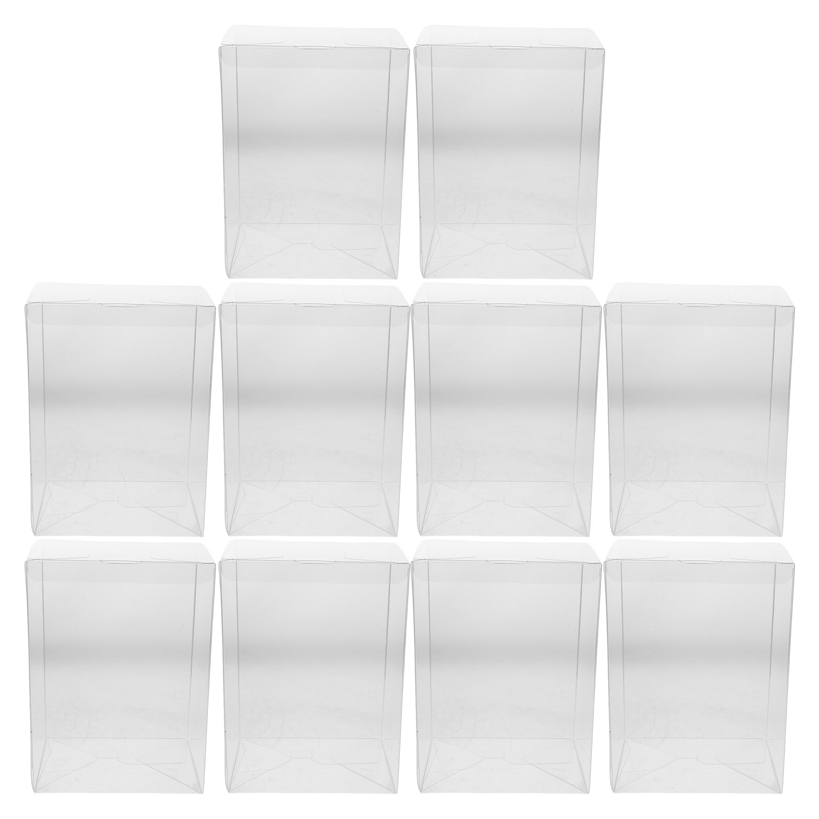 10 Adet Şeffaf Vitrin Kutusu K - Figure Display Box incelemesi ve fiyatı