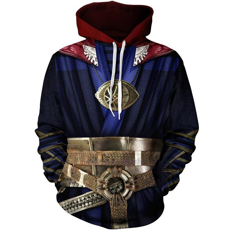 Doctor Strange 3D Animasyon Ka - Anime Merchandise Hoodie incelemesi ve fiyatı
