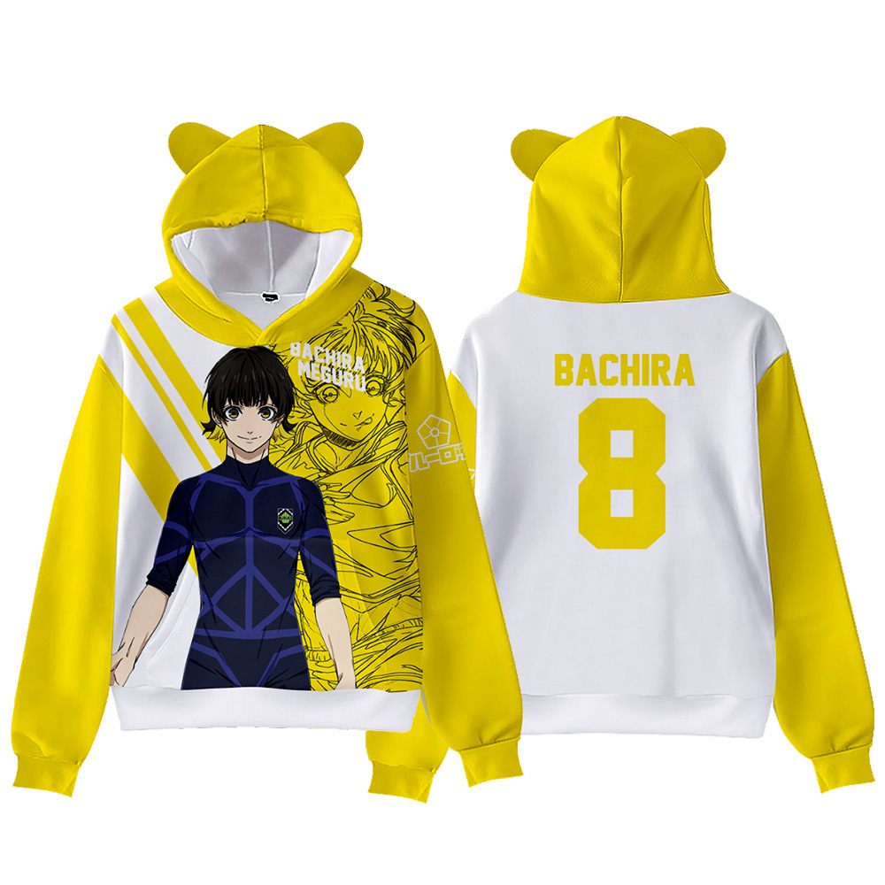 3D Yeni Anime BLUE LOCK Ürünle - Anime Merchandise Hoodie incelemesi ve fiyatı