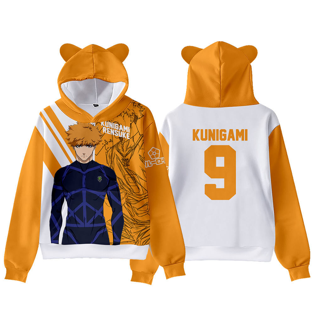 3D Yeni Anime BLUE LOCK Ürünle - Anime Merchandise Hoodie incelemesi ve fiyatı