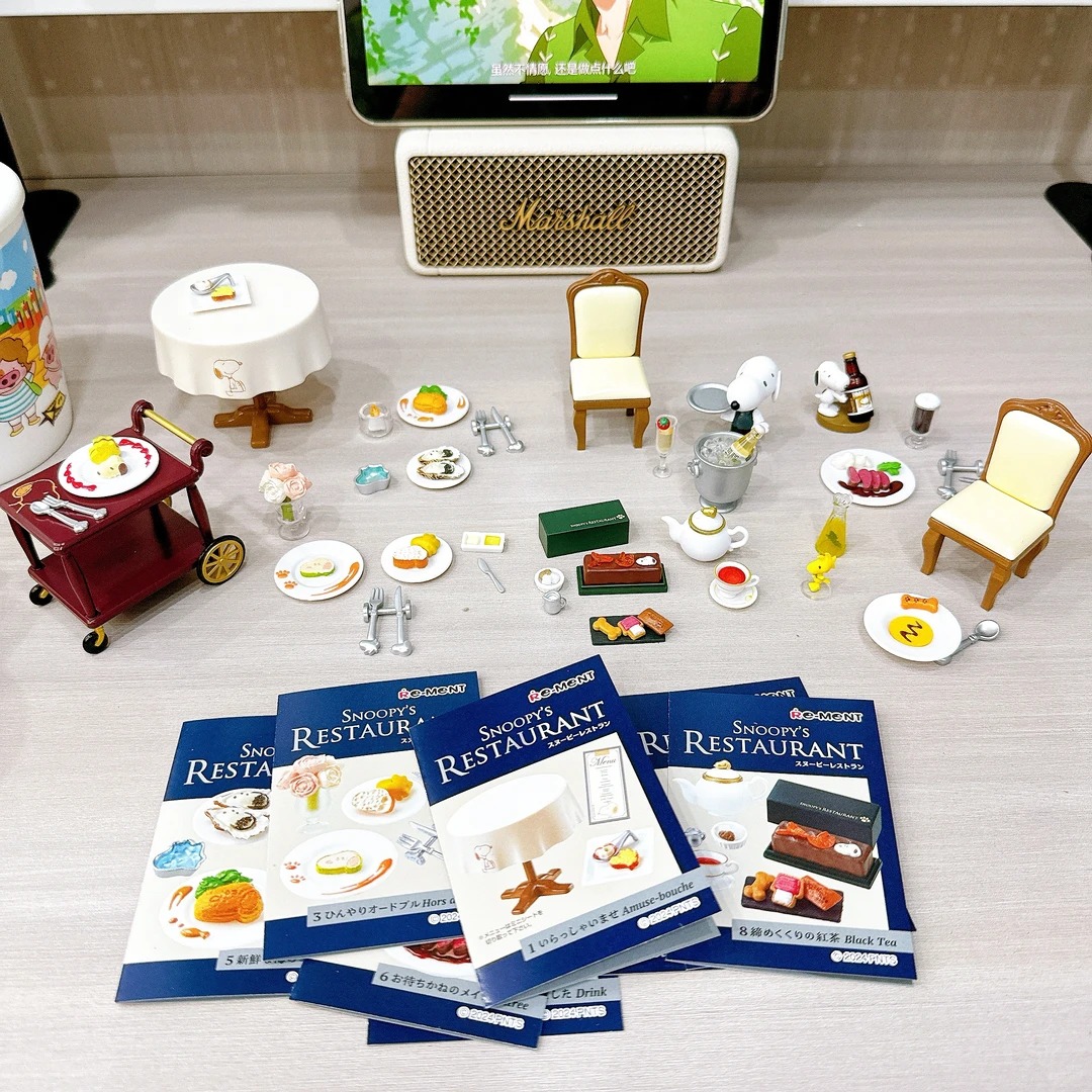 Reament Snoopy Restoranı Ameri - Figure Display Box incelemesi ve fiyatı